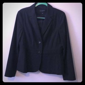 BANANA REPUBLIC Black Pinstripe Blazer Sz. 14